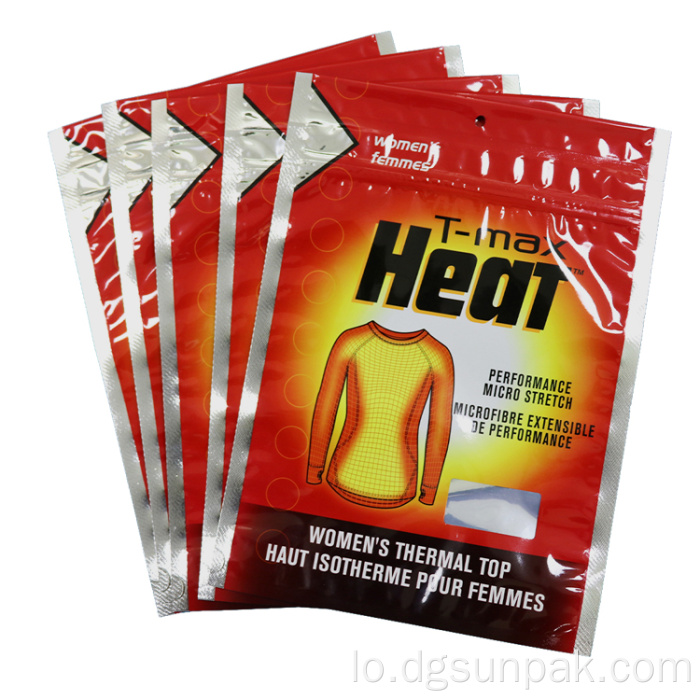 ກະເປົາ Zip-Lock Transparent ZIP-Lock Custom ສໍາລັບເສື້ອຜ້າ